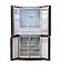 מקרר 4 דלתות Haier דגם HRF490FB