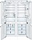 מקרר אינטגראלי מבית LIEBHERR דגם SBS66I2