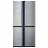 מקרר מקפיא תחתון Sharp SJ-FE87V-SL מקרר מקפיא תחתון Sharp SJ-FE87V-SL