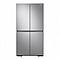 מקרר 4 דלתות - 664 ליטר Samsung דגם RF60C7012SL פלטינום סטיל
