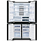 מקרר 4 דלתות - 611 ליטר Sharp דגם SJ-FERN87V-BS