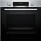 תנור בילד אין BOSCH Series 4 HQA574BS3B מסדרת 4 עם ניקוי פירוליטי ואפייה באדים.