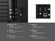 Samsung 55M80H Mini LED 4K Smart TV 55" � �������� ���� �� 144Hz, HDR10+, Gaming Hub �-Tizen | ��� 2026
