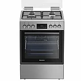 תנור משולב Blomberg HGN8435X 65 ליטר | 4 מבערי גז SABAF | טורבו אקטיבי | נירוסטה | יבואן רשמי ראלקו תנור משולב Blomberg HGN8435X 65 ליטר | 4 מבערי גז SABAF | טורבו אקטיבי | נירוסטה | יבואן רשמי ראלקו
