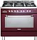 תנור משולב כיריים מפואר 90 ס''מ מבית DELONGHI דלונגי דגם NDS979