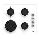 כיריים גז 4 להבות Beko בקו HILW 64122 SW כיריים גז 4 להבות Beko בקו HILW 64122 SW